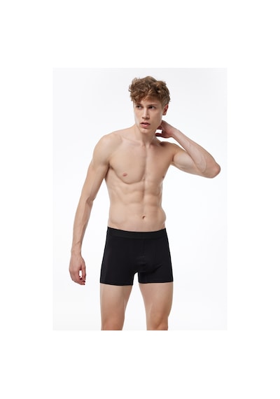 Malabadi Erkek Siyah Milan Modal Boxer 014 Siyah