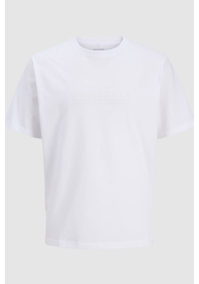 Jack & Jones Jorcatskills Erkek Tişört Beyaz