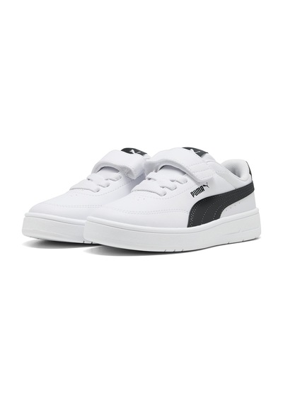 Puma Court Classic Clean Ac+ Ps Çocuk Beyaz Sneaker Ayakkabı 40375101