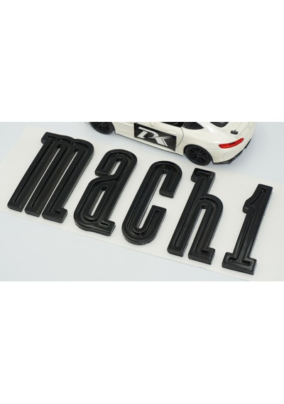 Dk Tuning Mustang Mach1 Siyah Abs Logo Arma Ford İle Uyumlu