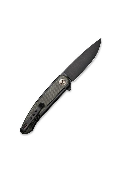 We Knife Smooth Sentinel Titanium Green Micarta Kamp Çakı Yeşil