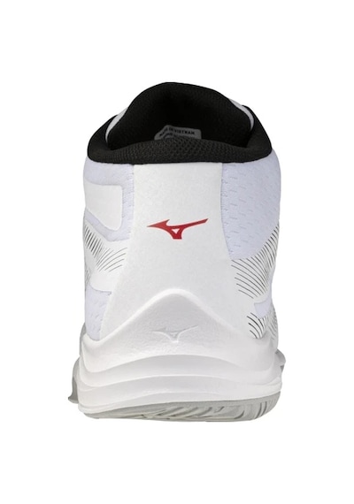 Mizuno Lightning Select Mıd Unisex Voleybol Ayakkabısı Beyaz / Siyah Çok Renkli