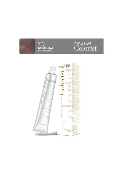 Professional Tüp Saç Boyası Boya 60 Ml 7.2 Bej Kumral