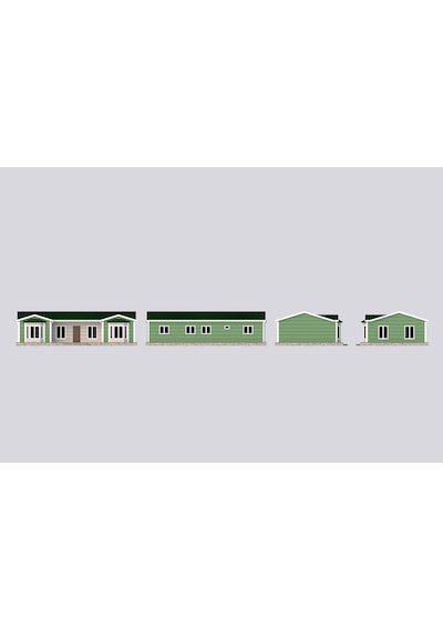 96 M² Prefabrik Ev
