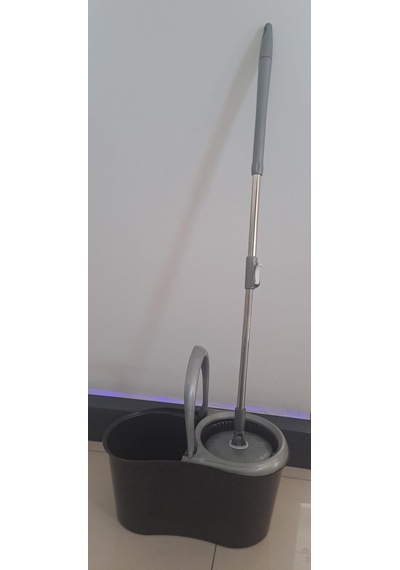 Leva Mop Set Temizlik Seti Dönerli Vileda Shrınklı Compact Mop 14 Lt Çok Renkli