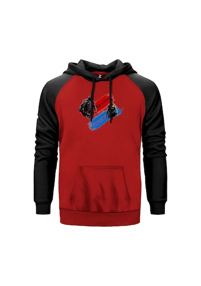 God Of War Atreus Kratos Kırmızı Renk Reglan Kol Sweatshirt Kırmızı