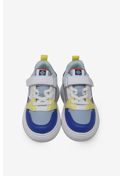 Pepino Kids Pepino Erkek Çocuk Cırtlı Spor Ayakkabı Beyaz Mavi P-1850 Beyaz / Mavi
