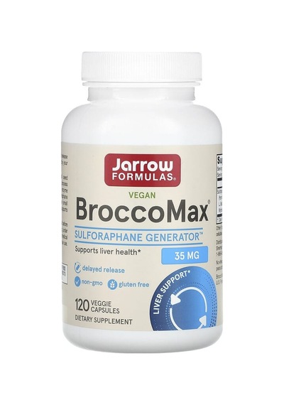 Jarrow Formulas, Vegan Broccomax, 120 Veggie Capsules 17.5 Mg Per Capsule