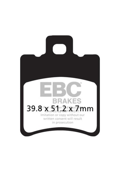 Ebc Sfa193 Aprılıa Leonardo 125/150 , Pıaggıo Zıp, Aerox100 Ön Fren Balatası