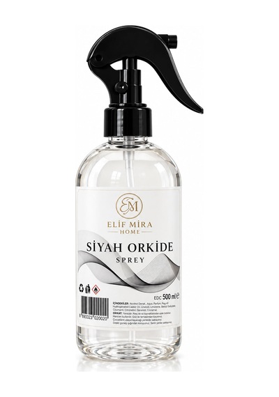 Oda Kokusu Sprey Siyah Orkide Kalıcı Oda Parfümü 500 Ml
