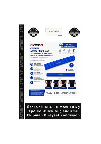 Özel Seri Kbg-10 Mavi 10 Kg Tpe Kol-bilek Güçlendirme Ekipman Bireysel Kondisyon
