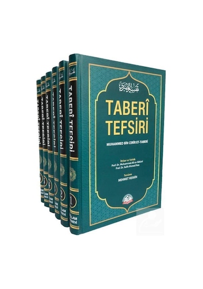 Taberi Tefsiri Seti-6 Cilt Takım - Ebu Cafer Muhammed Bin Cerir'üt-Taberi - Sağlam Yayınevi