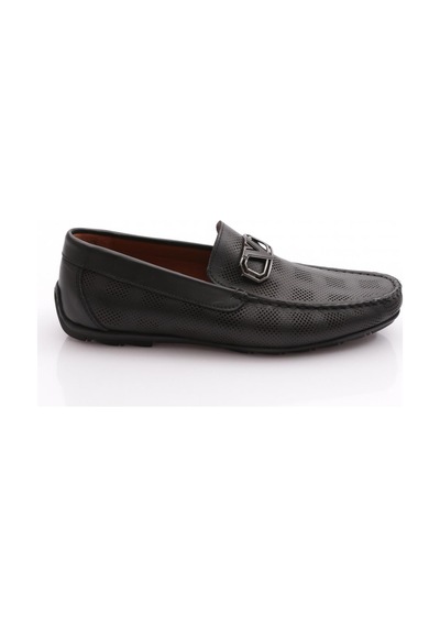 Dgn 19389-ss Erkek Casual Ayakkabı Siyah Antik