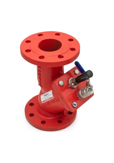 Dn100 Pislik Tutucu Manyetik Filtre - Döküm Gövde - 80 C Dayanıklı - Neodyum Mıknatıslı