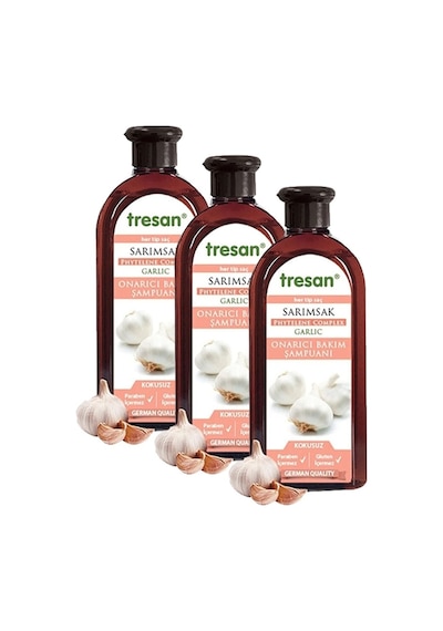Sarımsak Onarıcı Bakım Şampuanı 300 Ml X 3 Adet