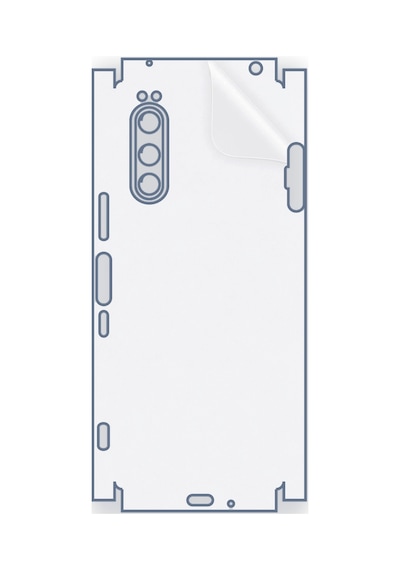 Sony Xperia 5 Uyumlu Fullbody Arka Kaplama Hidrojel Koruyucu Film 05990507