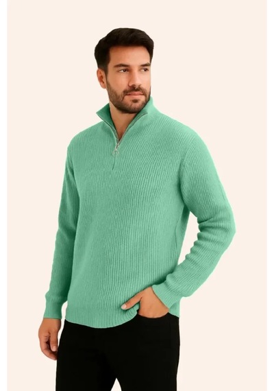 Butik İstanbul Erkek Fitilli Triko Kazak 2'li Set Kalın Dokuma Pamuklu Regular Fit V Yaka Fermuarlı Uzun Kollu Rahat Kışlık Kazak Kombini Mint Yeşili - Siyah Butik İstanbul Erkek Fitilli Triko Kazak 2'li Set Kalın Dokuma Pamuklu Regular Fit V Yaka Fermuarlı Uzun Kollu Rahat Kışlık Kazak Kombini Mint Yeşili - Siyah