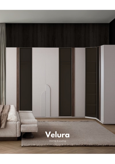 Estella 9 Kapaklı Gardırop Beyaz