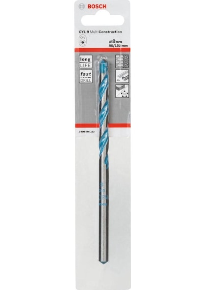 Bosch CYL-9 Multi Construction 8x150 mm Çok Amaçlı Delme Ucu 2608585223