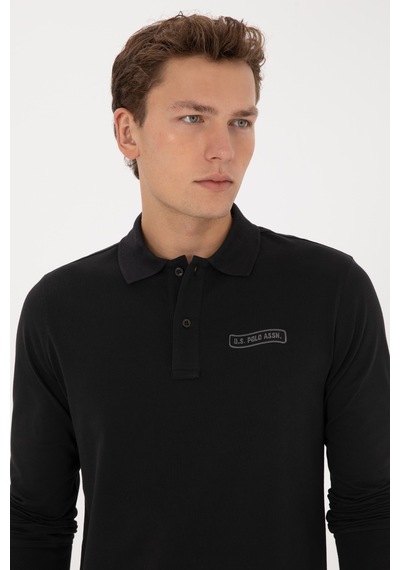 U.s. Polo Assn. Erkek Siyah Sweatshirt 50315454-vr046 Siyah