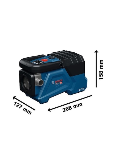 Bosch Professionel Gtp 18v-30 Akülü Su Pompası Solo-akü Hariç 06019r6000