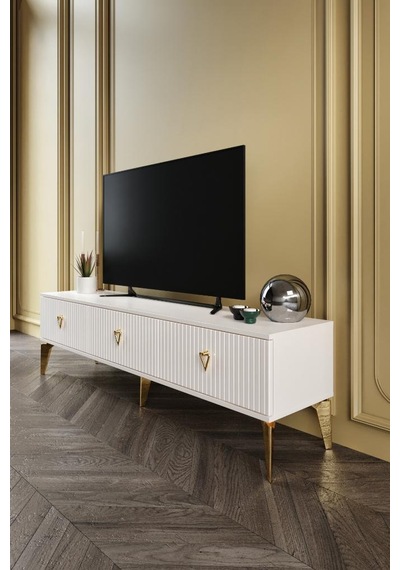 150 CM ZEUGMA MDF MEBRAN KAPAK EKRU GOLD