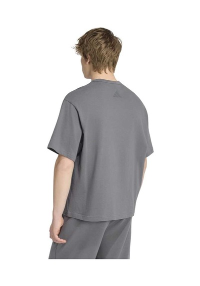Adidas M Sl Gfx T Gri Erkek Tişört Kr1352