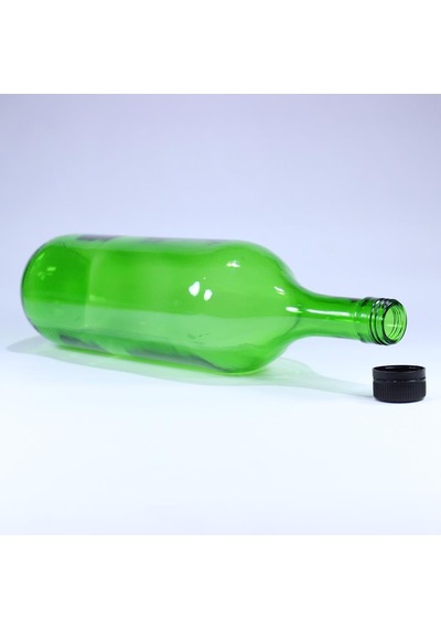 Zeytinyağı Şişesi Yağdanlık Sosluk Sirkelik 1500 Ml Açık Yeşil