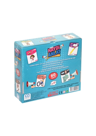 5080 Eğitici Oyun Kartları / +3 Yaş