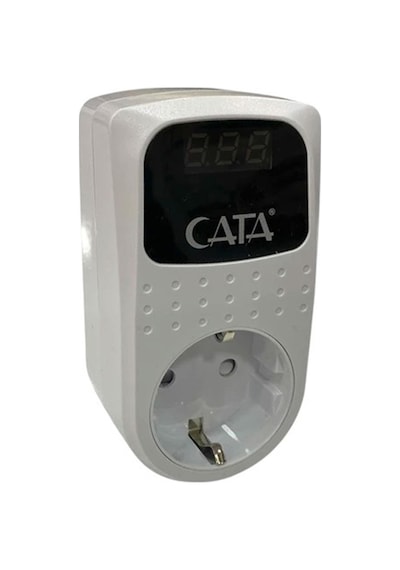 Ct-9187 Dijital Akım Korumalı Priz Led Ekranlı 4000w Voltaj Koruma 150-280v Aşırı Akım Gerilim