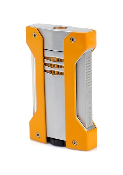 Conquistador Tek Torch Pürmüz Turuncu Gümüş Defi Extreme Dizayn Metal Puro Çakmağı Cnq-022