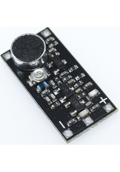 Mikrofonlu Fm Radyo Verici Modül 88-115mhz Mini Kablosuz Ses Aktarım Kartı 100 Metre Dc 2v/9v