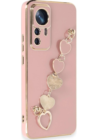 Cosmotex Newface Xiaomi Mi 12t Pro Kılıf Esila Silikon - Pudra