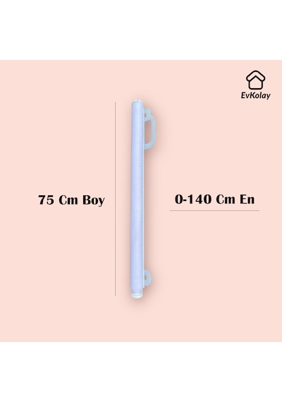 Çocuk Güvenlik Kapısı 0-140 Cm Merdiven Kapısı Toplanabilir Bebek