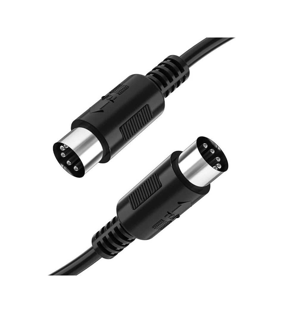 5 Pin Dın Erkek Erkek Midi Kablo Midi Ses Uzatma Kablosu 1.5m