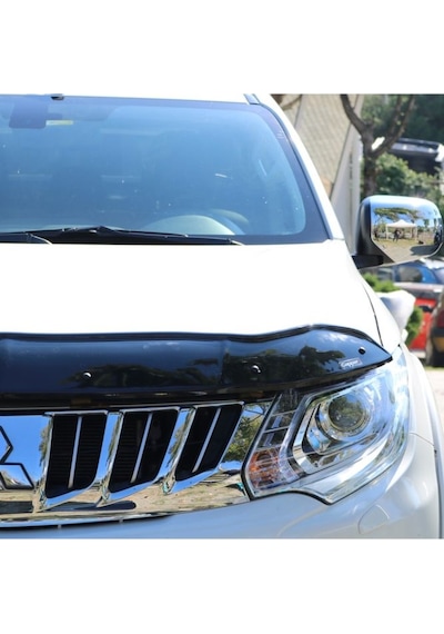 Mitsubishi L200 Ön Kaput Koruma Rüzgarlık 4mm Abs 15-19