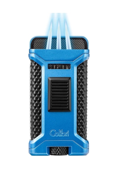 Colibri Ascari 3 Torch Pürmüz Mavi Puro Çakmağı