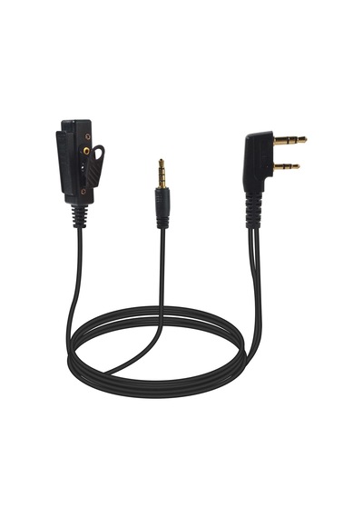 Baofeng Uv5r 888s, Kenwood Radyolar Ve Dahili Mikrofonlu 3.5mm Ses Girişi Arayüzü Kulaklıkları İle Uyumlu Ptt'li P Diğer