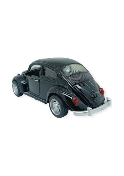 Sesli Işıklı Vosvos Araba 15 Cm - 32111d - Siyah Lisinya