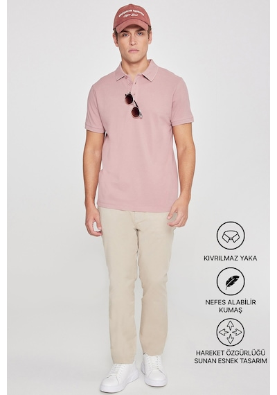 AC&Co / Altınyıldız Classics Altinyildiz Classics Erkek Gül Kurusu Slim Fit Dar Kesim Polo Yaka %100 Pamuk Tişört 4A4820200001GULXXL Gülkurusu AC&Co / Altınyıldız Classics Altinyildiz Classics Erkek Gül Kurusu Slim Fit Dar Kesim Polo Yaka %100 Pamuk Tişört 4A4820200001GULXXL Gülkurusu