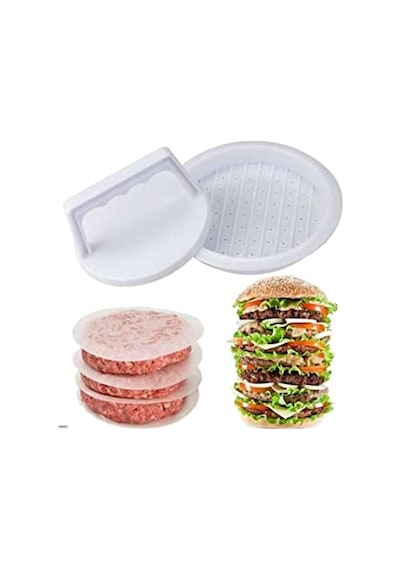 Safestore Hamburger Köfte Kalıbı Köfte Presi Şekillendirici Burger Press Pratik Köfte Yapma Aparatı