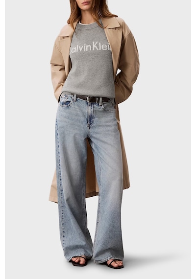 Calvin Klein % 100 Pamuk Logolu Relaxed Fit Bisiklet Yaka Kazak Lv044g313gp7a Bayan Kazak Lv044g313g P7a Gri Melanj Calvin Klein % 100 Pamuk Logolu Relaxed Fit Bisiklet Yaka Kazak Lv044g313gp7a Bayan Kazak Lv044g313g P7a Gri Melanj
