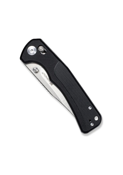 Sencut Slybolt Black G10 Handle Satin Finished 9cr18mov Blade Kamp Çakı Siyah