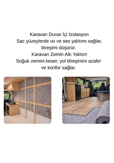 Yalıtım Keçesi Karavan, Parke Altı, Şap Altı, Ahır Ve Kümes İçin Isı & Ses İzolasyonu 200x2500