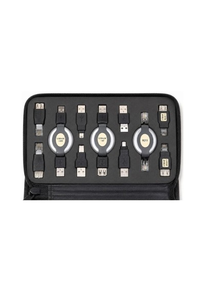 17 Parça Usb Adaptör Gezgin Kiti Usb Hub Ve Dönüştürücüler