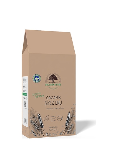 Organik Siyez Unu 1kg 1 KG