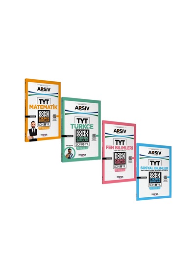 Marka Yayınları Tyt Konu Konu Son 8 Yıl Çıkmış Sorular Seti 4 Kitap