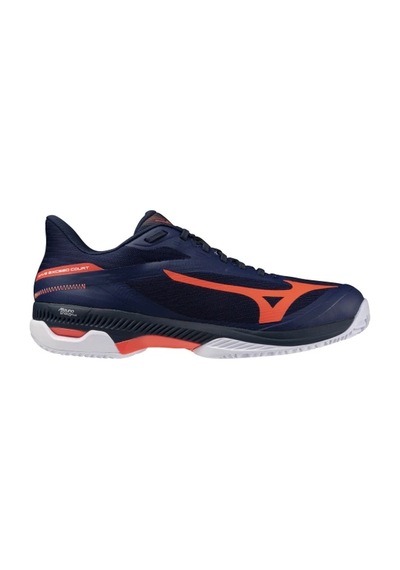 Mizuno Wave Exceed Court Cc Erkek Tenis Ayakkabısı Lacivert / Turuncu Çok Renkli