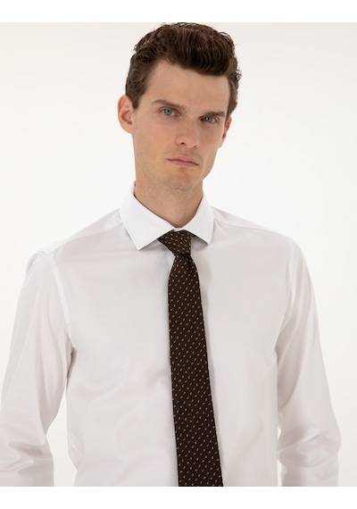 Pierre Cardin Erkek Beyaz Gömlek Basic 50313178-vr013 Beyaz