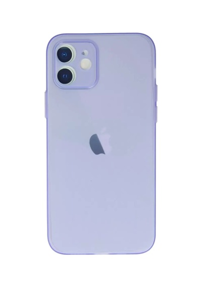 Newface Apple İphone 12 Kılıf Puma Silikon - Mor